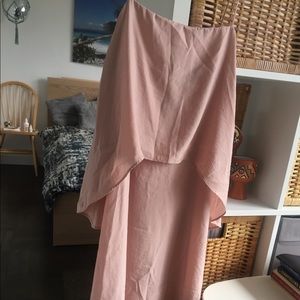 Banana Republic blush flowy spaghetti strap dress